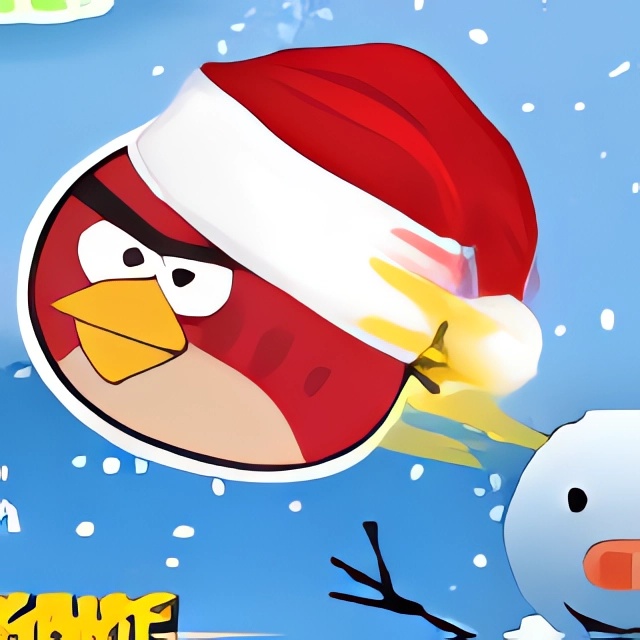 Chơi game Angry Birds Xmas