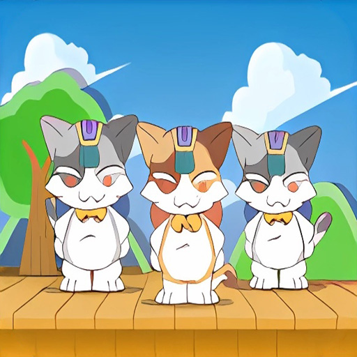 Chơi game Ban nhạc 3 con mèo