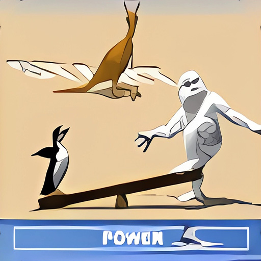 Chơi game Bay cùng chim cánh cụt