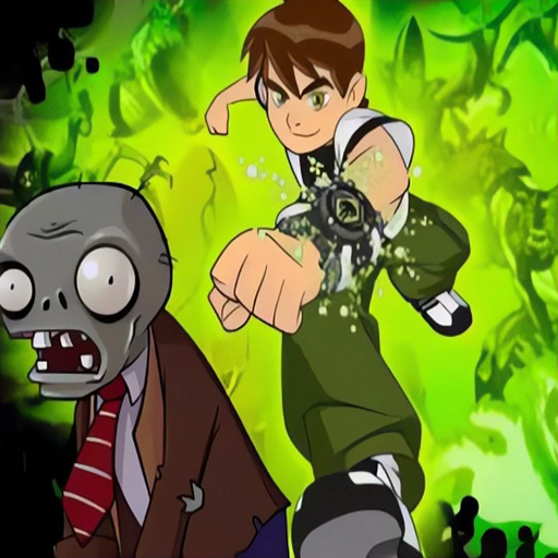 Chơi game Ben 10 Đại chiến Zombie