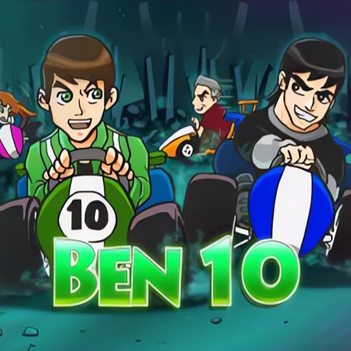 Chơi game Ben 10 Đua xe