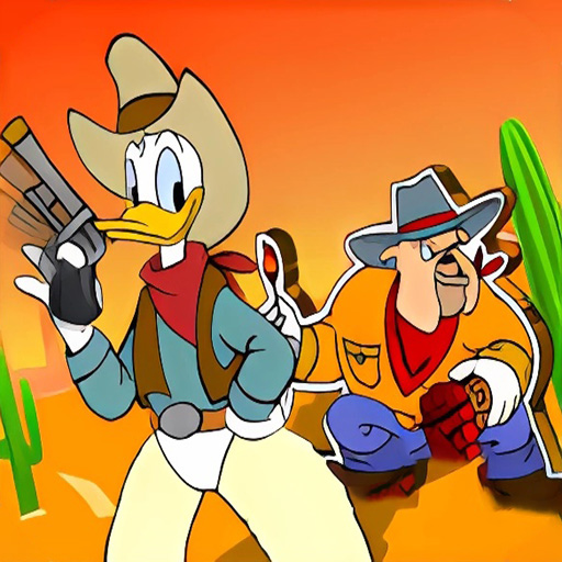 Chơi game Cao bồi vịt Donal