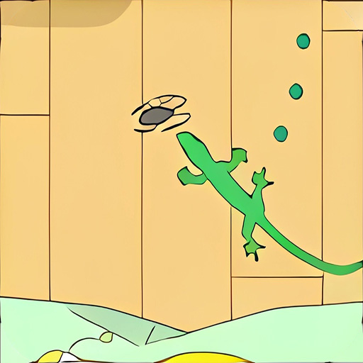 Chơi game Chạy trốn thạch sùng