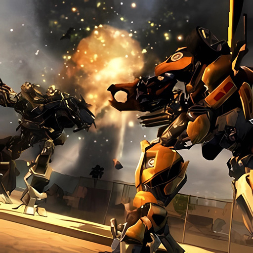 Chơi game Chiến Tranh Robot