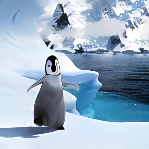 Chơi game Chim cánh cụt học bay