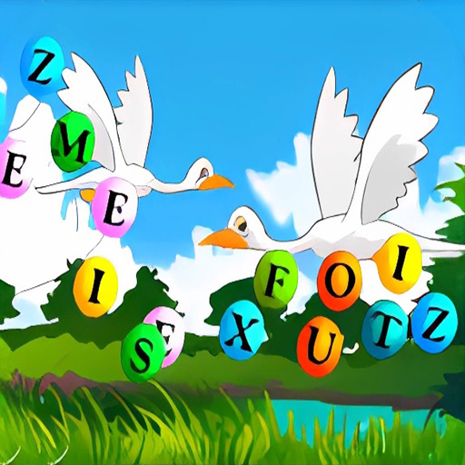 Chơi game Cò con học chữ