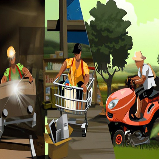 Chơi game Công nhân tổ lái