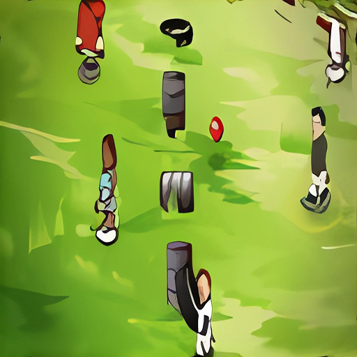 Chơi game Cuộc chiến bóng ném