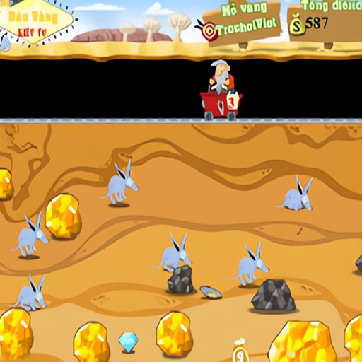 Chơi game Đào vàng kiểu Úc