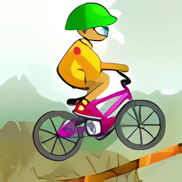 Chơi game Đạp xe địa hình