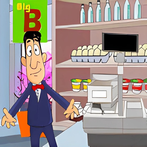 Chơi game Đi siêu thị cuối năm