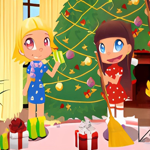 Chơi game Dọn nhà mừng giáng sinh