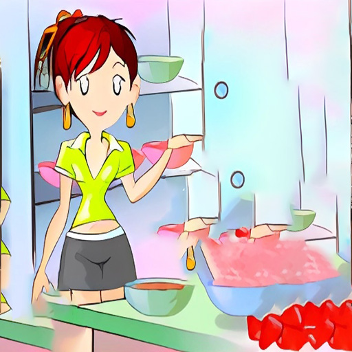 Chơi game Học làm kem dâu