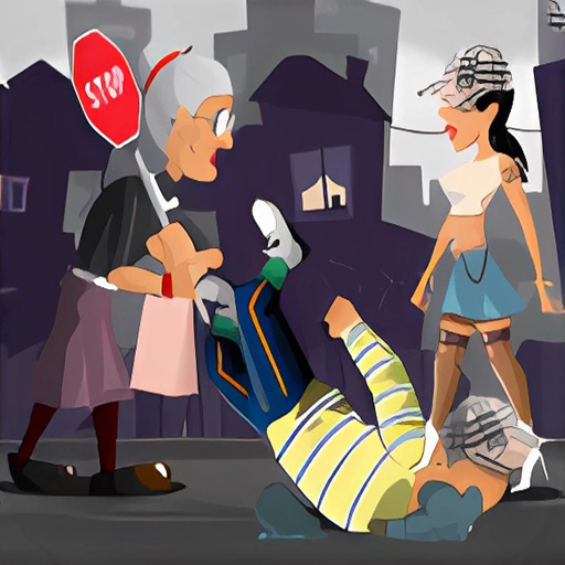 Chơi game Kẻ cắp gặp bà già 2