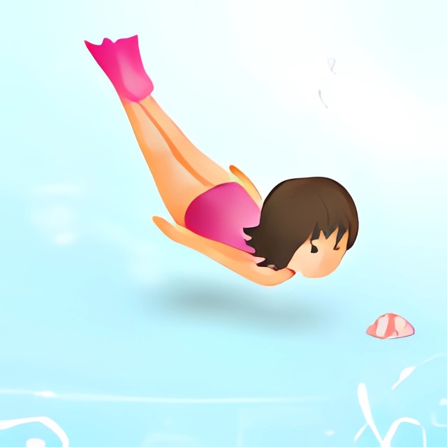 Chơi game Lặn biển gom vỏ sò