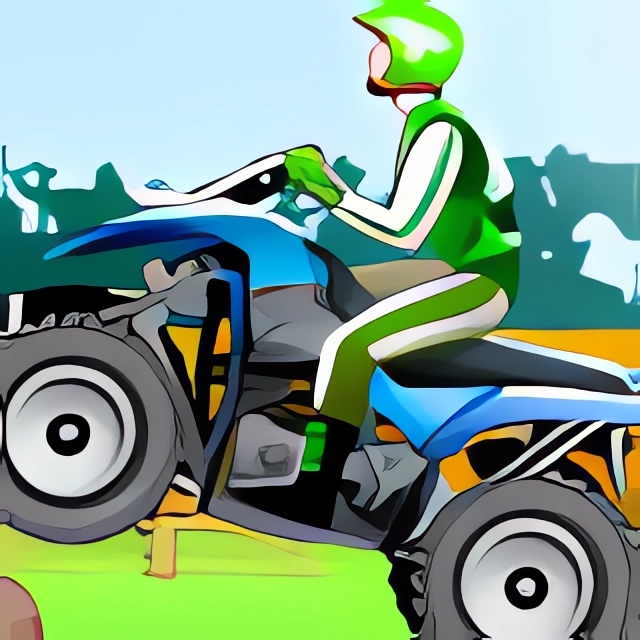 Chơi game Môtô địa hình 4