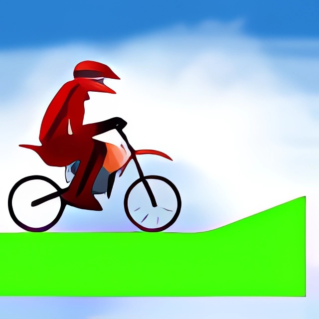 Chơi game Môtô địa hình