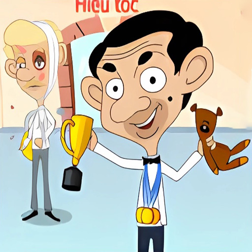 Chơi game Mr Bean luyện cá vàng