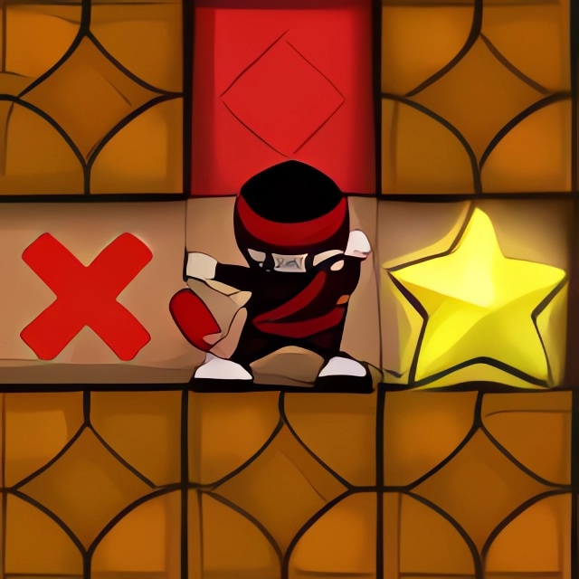 Chơi game Ninja sơn nhà 2