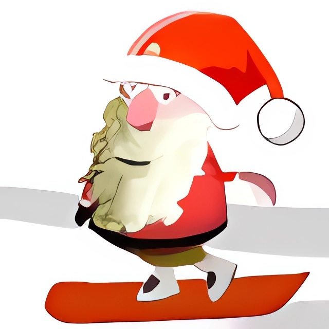 Chơi game Ông già Noel trượt ván