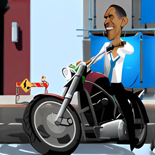 Chơi game Quái xế Obama