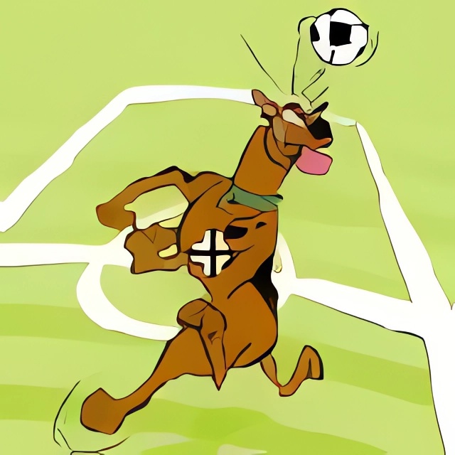 Chơi game Scooby chơi bóng