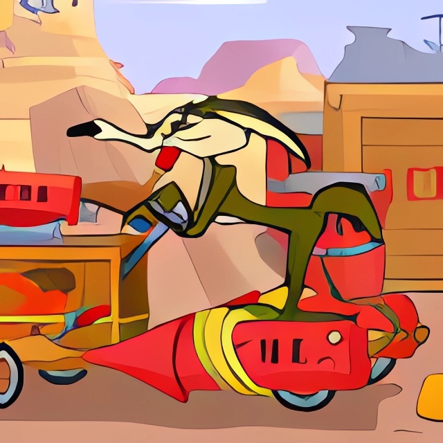 Chơi game Sói Wile gặp nạn