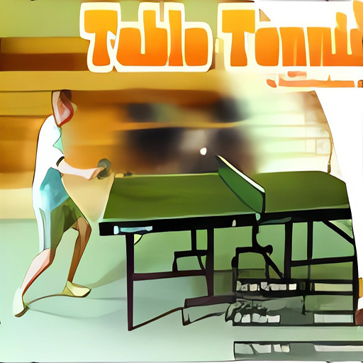 Chơi game Tập chơi bóng bàn