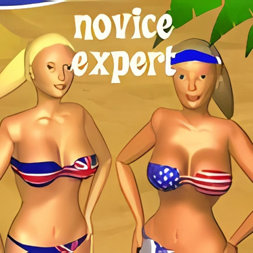 Chơi game Tennis trên bãi biển