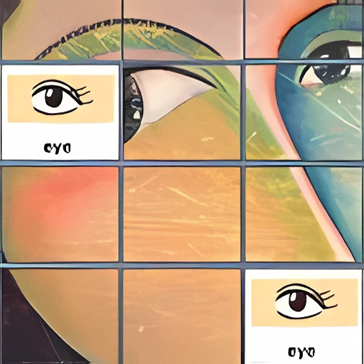 Chơi game Tìm đúng cặp hình: Gương mặt