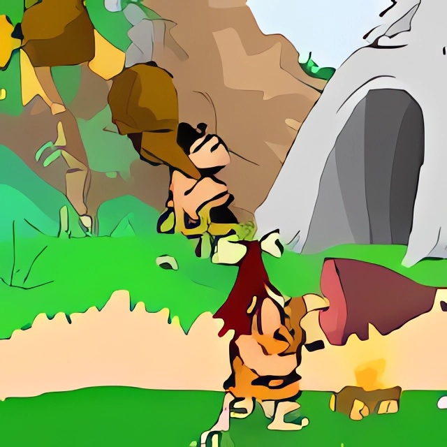 Chơi game Tình yêu thời tiền sử