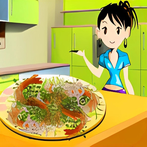 Chơi game Tôm chiên tỏi