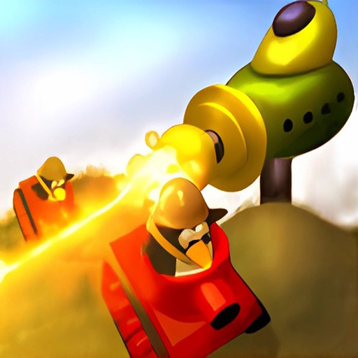 Chơi game Trận chiến chim cánh cụt