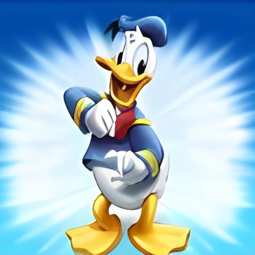 Chơi game Vịt donald làm xiếc