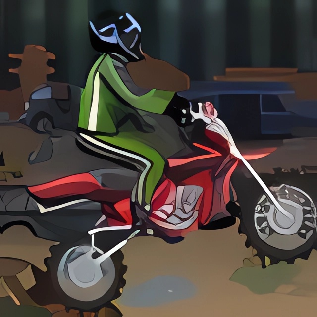 Chơi game Xe máy mạo hiểm 5