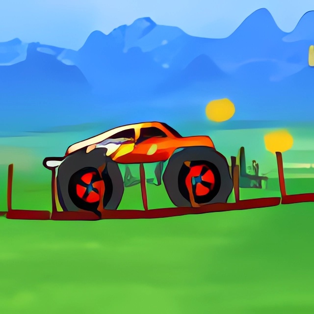 Chơi game Xe tải địa hình