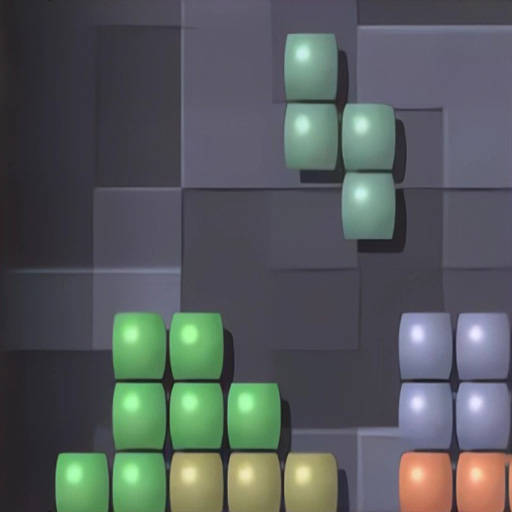 Chơi game Xếp gạch kiểu mới