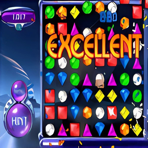 Chơi game Xếp kim cương Bejeweled Blitz