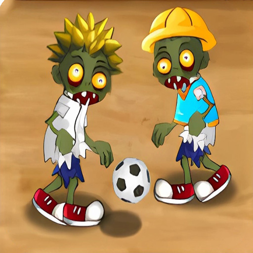 Chơi game Zombie đá bóng